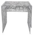 Konferenční stolek aluminium tandem