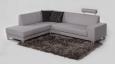 modern design sedaky na mru Daidalos s podhlavnkem